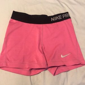 Pink Nike pros